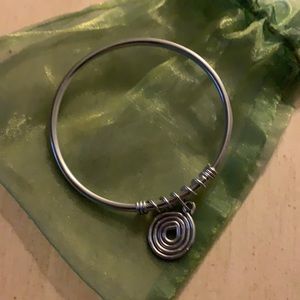 NWOT Sterling Silver bangle bracelet